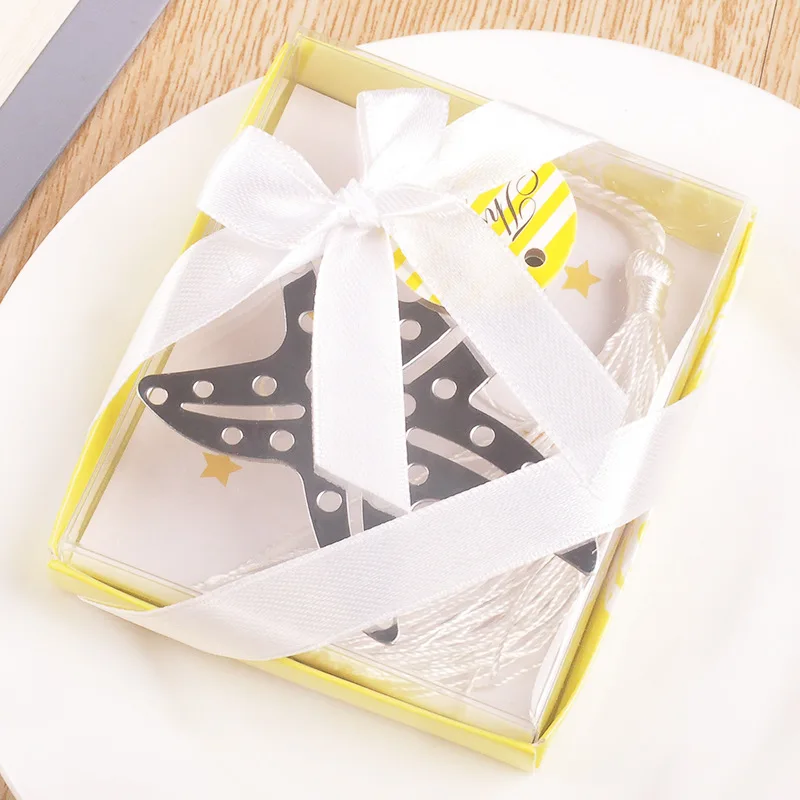 1 шт. Морская звезда Закладки пляжная Свадебная вечеринка Сувениры подарок