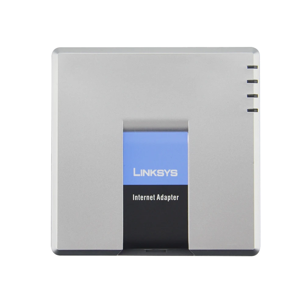 

2PCS/LOT Linksys SPA3000 with box Forward Calls to VoIP service PSTN Fallback FXS VOIP adapter VoIP to PSTN no ship adapter