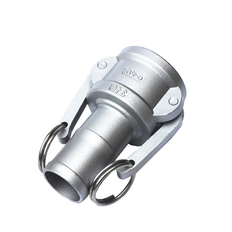 1 &quot26 мм Диаметр Шлангов Хвостовая Опора x 37 ID Camlock 304 нержавеющая сталь C Тип