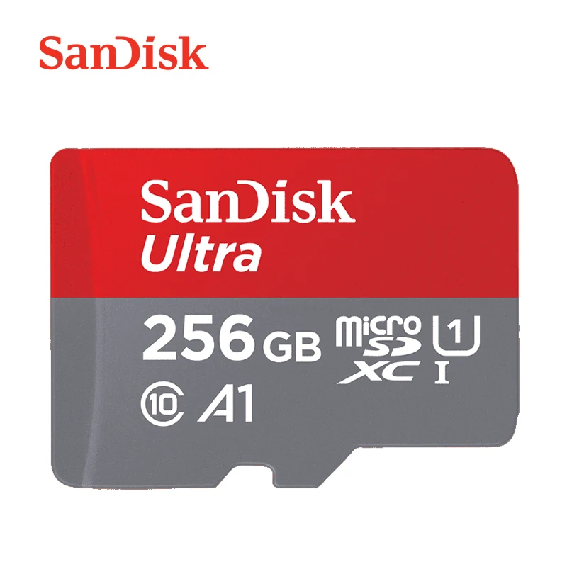 Карта памяти SanDisk Ultra 256 ГБ 200 128 64 карта MicroSDXC 32 16 micro SDHC класс 10 SD 98 МБ/с./с TF |