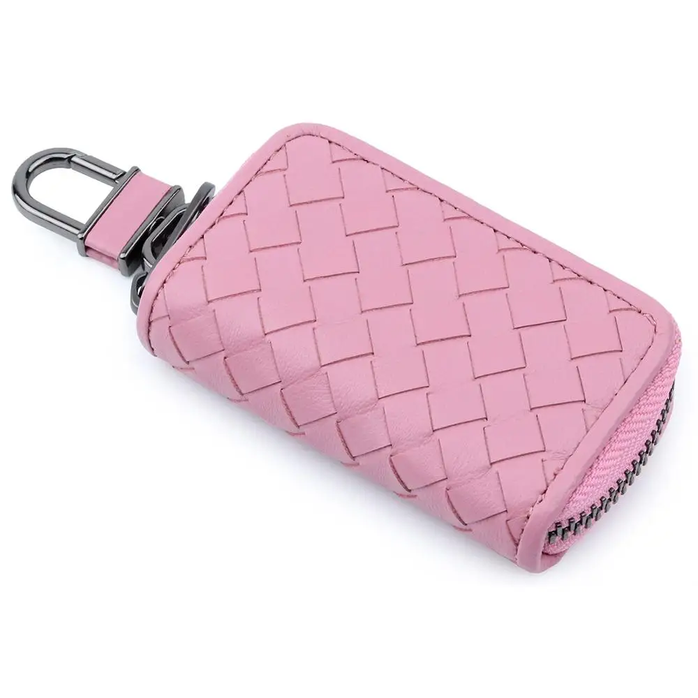 Мужской держатель для ключей из натуральной кожи автомобильный органайзер