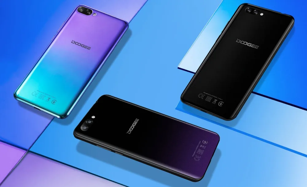 DOOGEE Y7 Plus 4G смартфон 6,18 дюймов MTK6757 Octa Core 6 Гб 64 Гб 16MP 5080 мАч Android 8,1 отпечатков пальцев разблокированная OTG мобильных телефонов