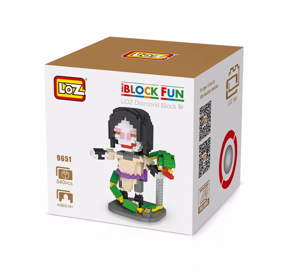 LOZ Diamant блоков Shippuden орочимару фигурки poupees Brinquedos Micro briques де строительство рисунок