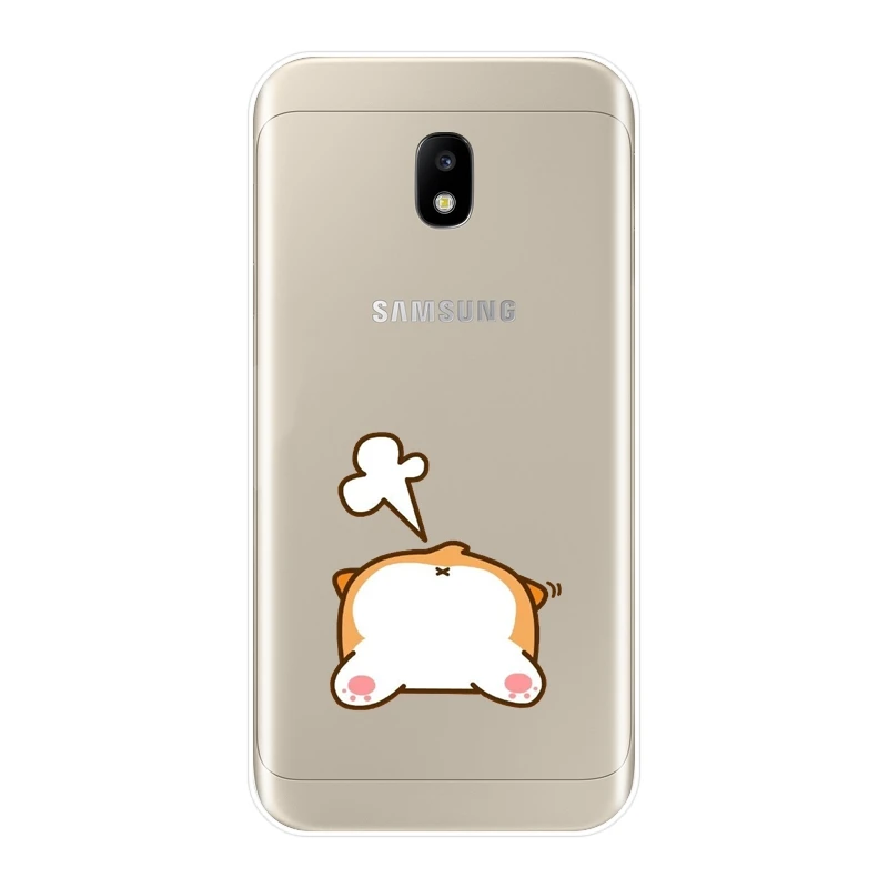 Мультяшный чехол для Samsung Galaxy J2 J5 J7 Prime J3 2015 2016 2017 симпатичный корги с собакой J4 J6 J8