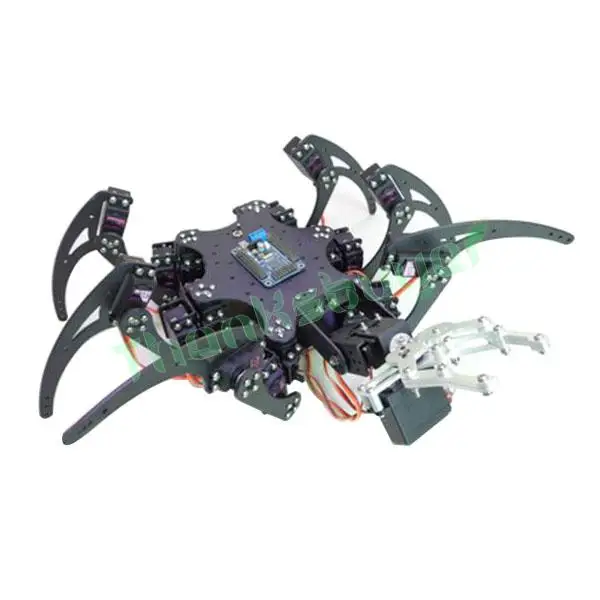 Робот-Паук 20DOF из алюминия шестиногий с сервоприводом 20pcs MG996R | Игрушки и хобби