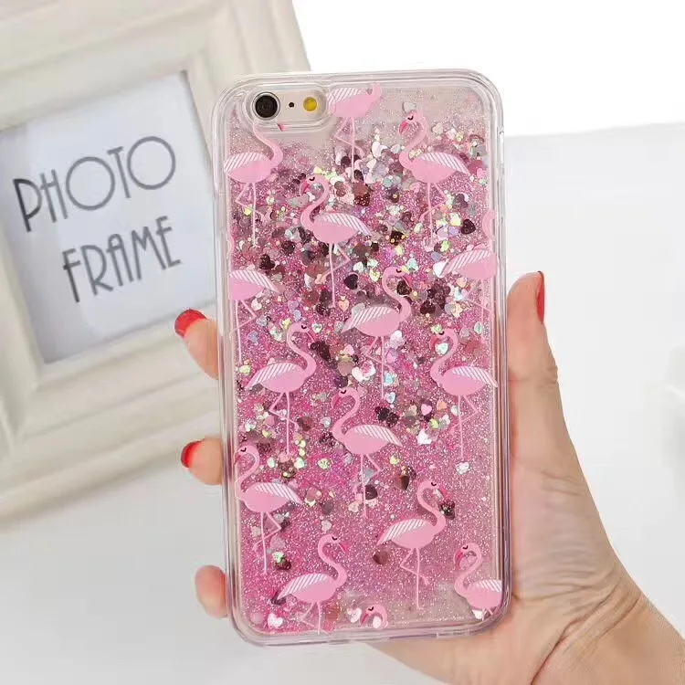 Чехол для iPhone 6 S 7 P 8 X XS MAX XR Модный чехол с жидким песком рамка из ТПУ рельефный 8plus |