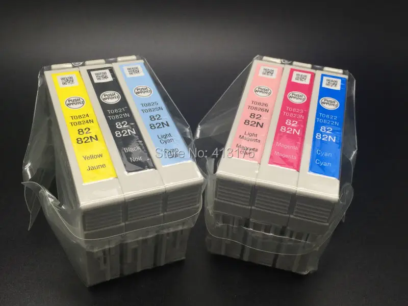 82N оригинальные чернильные картриджи для принтера Epson RX560/RX590/RX610/RX615/RX690 чернильный