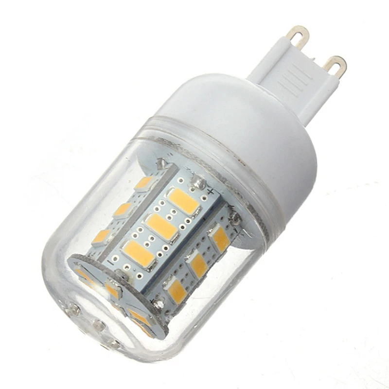 10 шт. светодиодные лампы кукурузы 4 Вт G9 T 24 SMD 5730 500 лм светодиодная лампа кукуруза