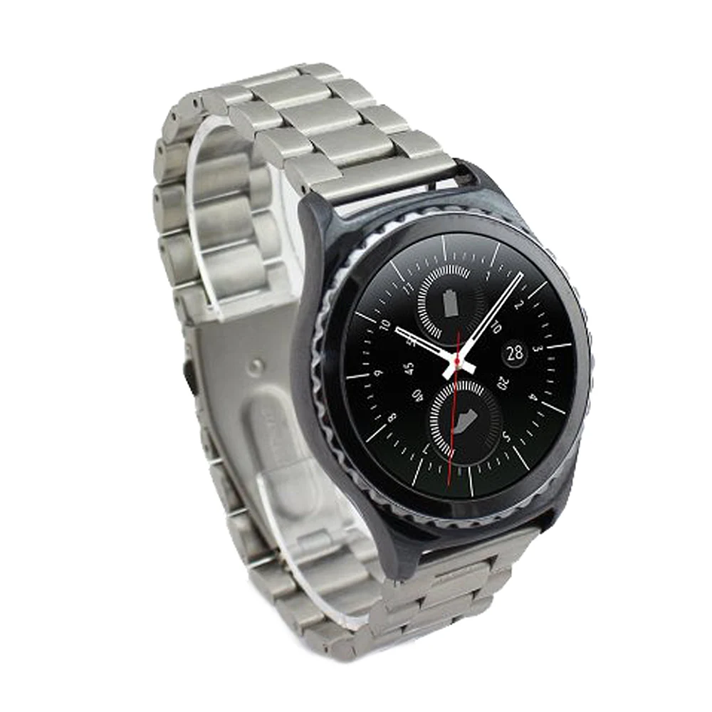 Часы из нержавеющей стали для Samsung Galaxy Gear S2 классические SM-R732 часы | Электроника