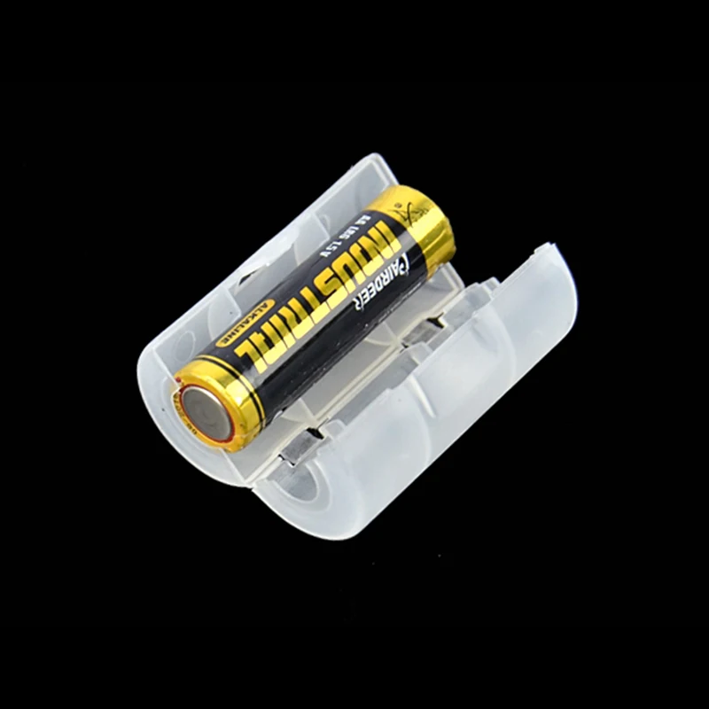 Переходник для батарей типа АА в C 4 шт. чехол переходник LR06 AA LR14|battery storage box|battery