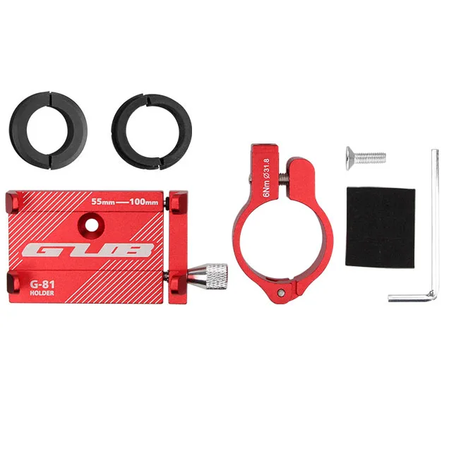3.5-6.2 inch GUB G-81 Aluminum Alloy Bicycle Phone Mount Stand Metal MTB Bike Mobile Handlebar Holder parts | Спорт и развлечения