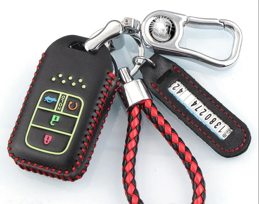 1 шт. хит продаж автомобильные чехлы для ключей стильные сумки Honda Crv подходят Vezel
