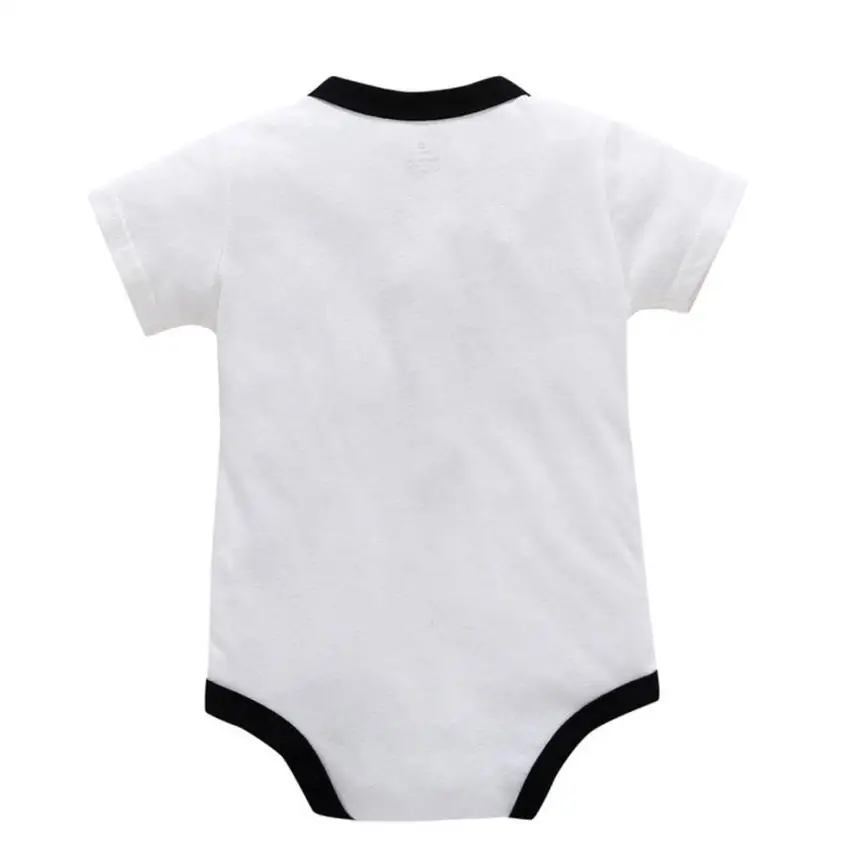 Детские комбинезоны милая одежда с принтом для новорожденных мальчиков и