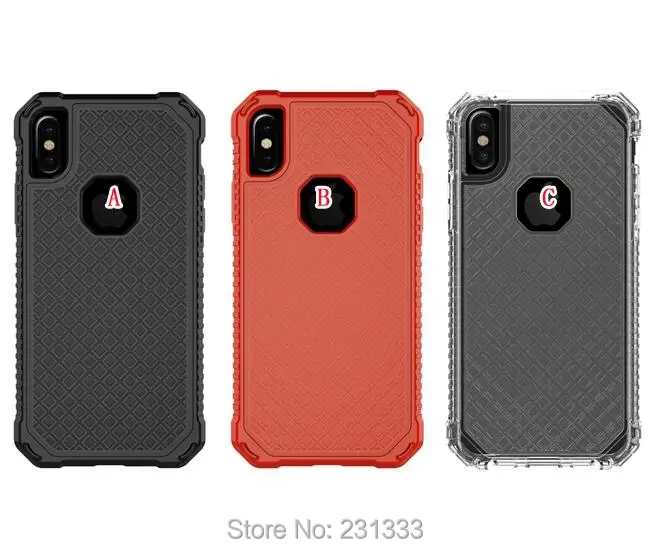 C-ku для Iphone X IphoneX Ударопрочный Мягкий чехол из ТПУ прозрачный резиновый задней