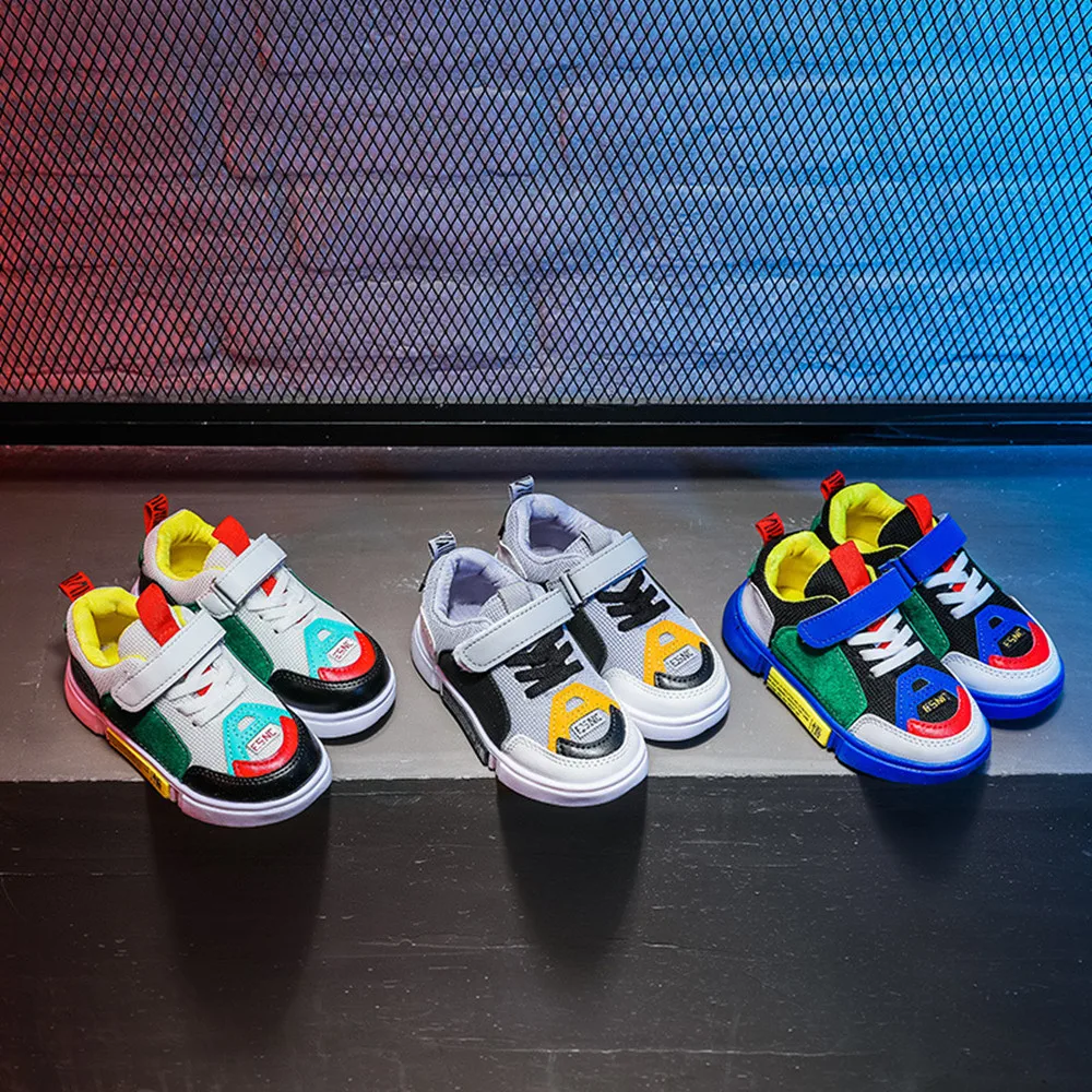 2018 Spring Autumn Baby Boy Girls Canvas Kids Shoes Children Flat With Casual Brand Sneakers Fashion Trainers | Детская одежда и