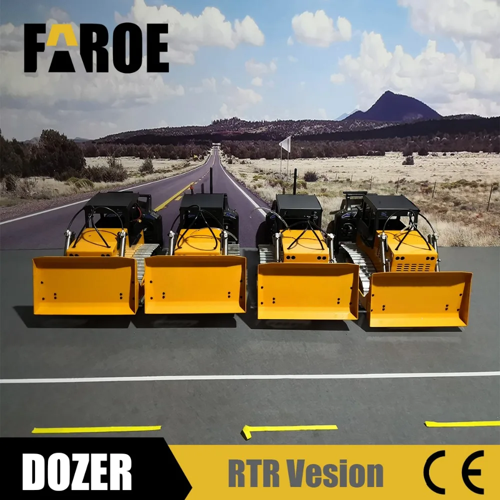 1: 12 шкала RC гидравлический бульдозерная модель RTR версия|bulldozer models|scale rcrc bulldozer |
