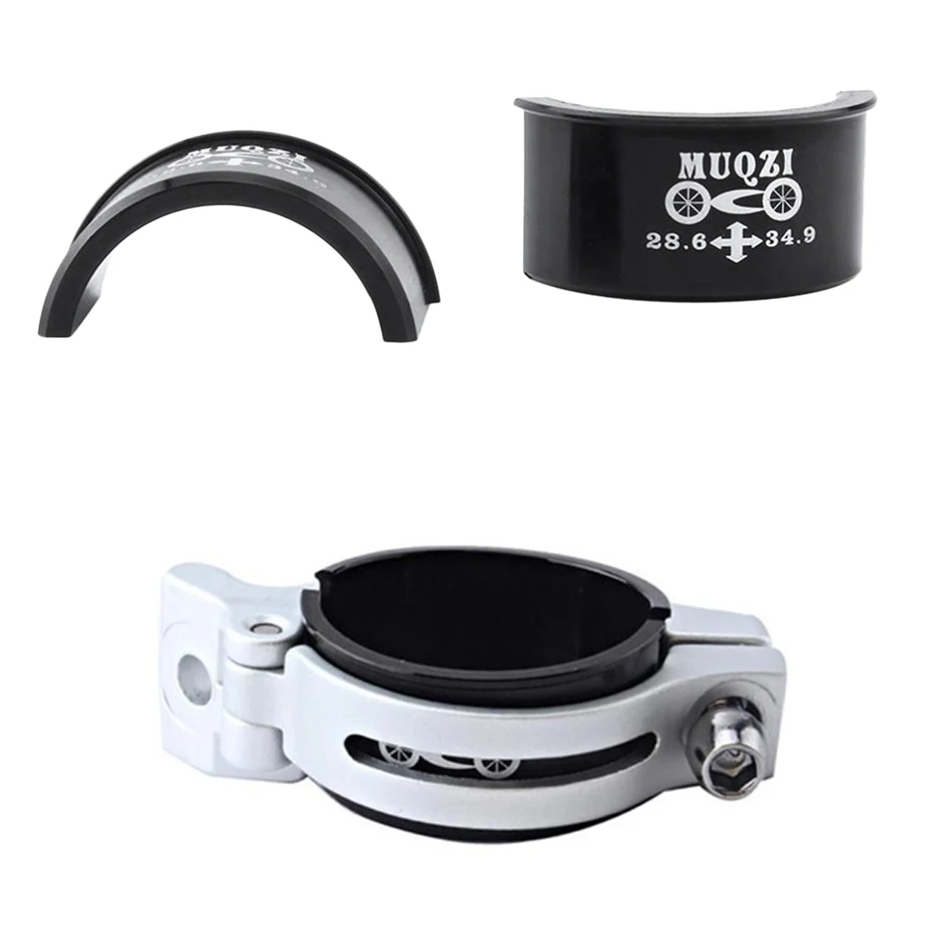 Велосипедный передний переключатель адаптер зажима конвертер диаметров от 28 6 мм