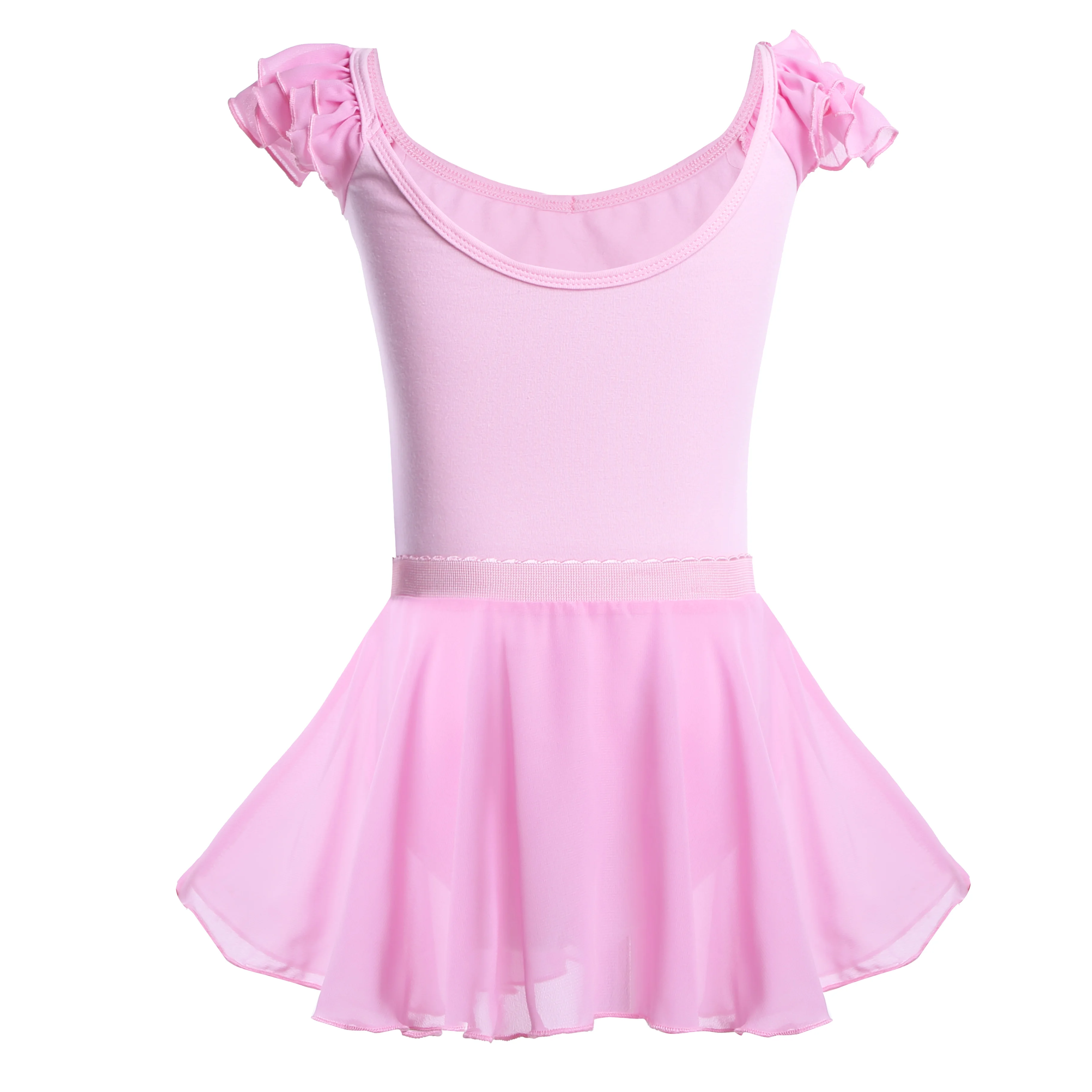 ChicTry/балетное трико для девочек с шифоновой балетной юбкой пачкой танцевальный