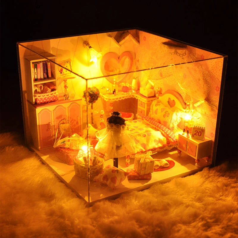 Набор деревянных кукольных игрушек для девочек 1 шт. набор самостоятельной