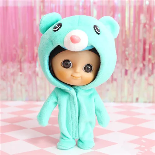 Милый медведь куклы макияж IXDOLLS Blyth детские игрушки с одеждой, большие глаза головы утки Тигры sheeps Фабрика мода подходит для девочек - Цвет: I