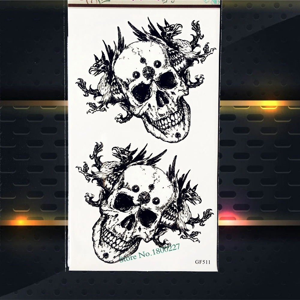 Высокое качество змеиный принт временные татуировки для мужчин нарукавная