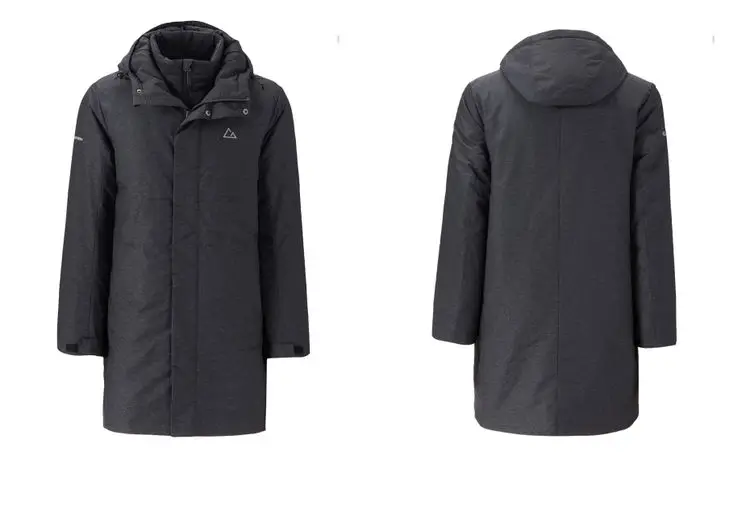 Giordano 3-х секционная хлобчатобумажная светоотраэающая зимняя куртка с капюшоном средней длины,имеет несколько варинтов окраса,а так же размеров