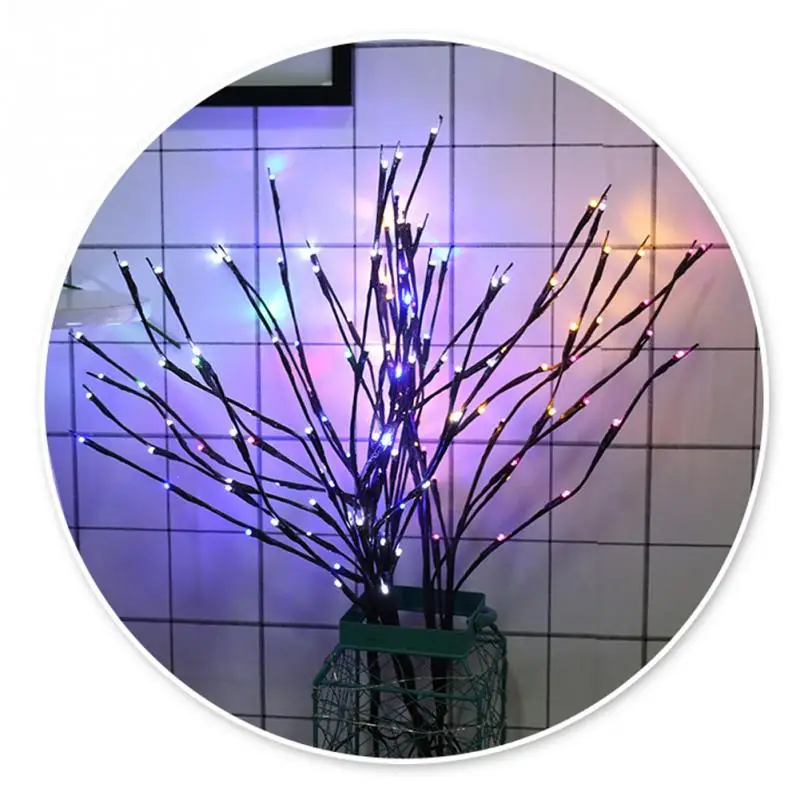 Рождественский Home Decor Light вечерние свадебные цветочные отрасль Willow|Кулоны и