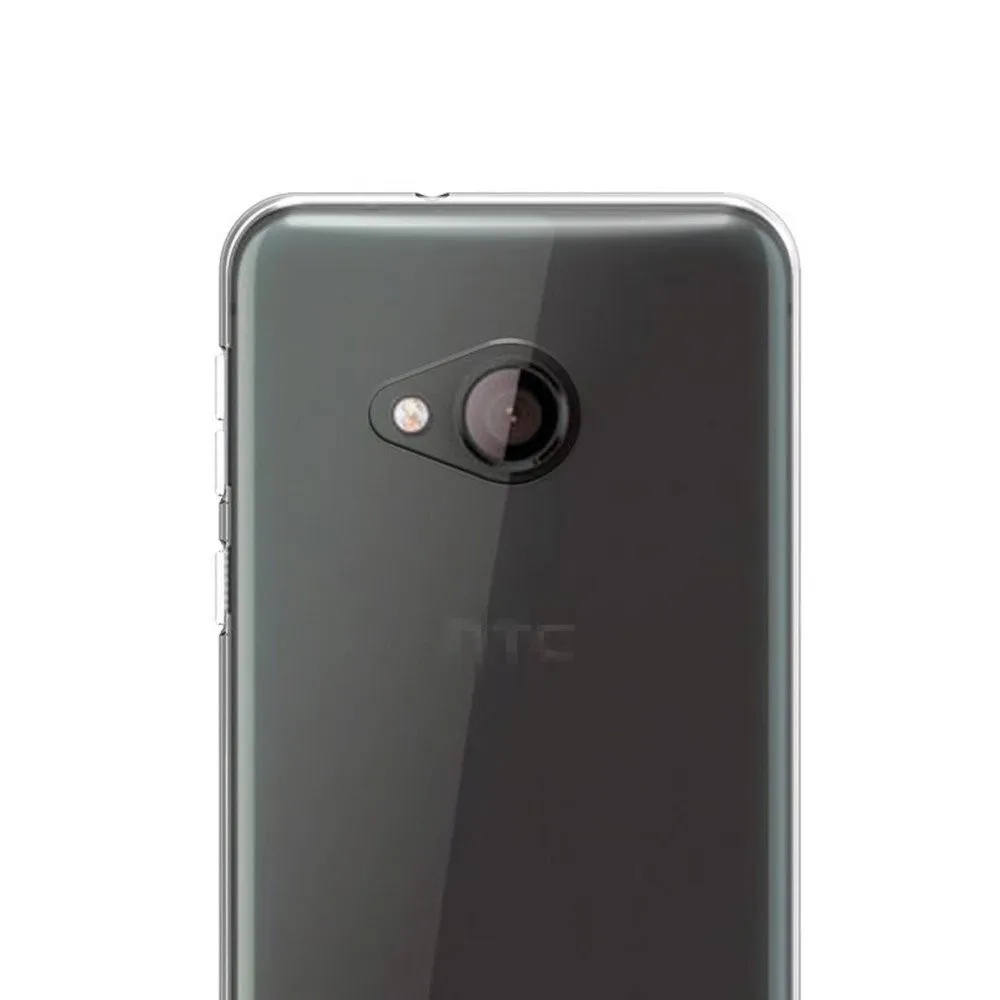 Ультратонкий прозрачный силиконовый мягкий ТПУ защитный чехол для HTC D12 + D12S D10 Plus