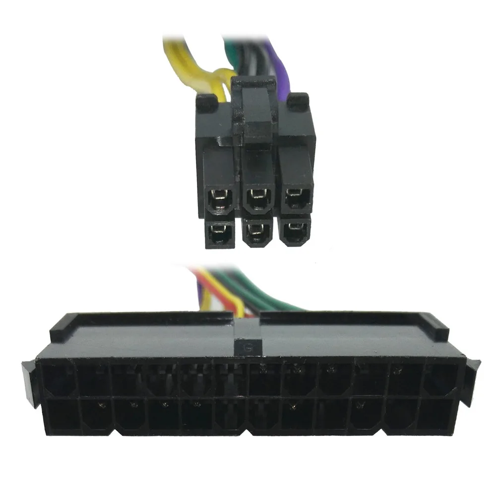 Zeadow 24-контактный до 6-контактный PCI-E ATX основной адаптер питания кабель 18AWG для