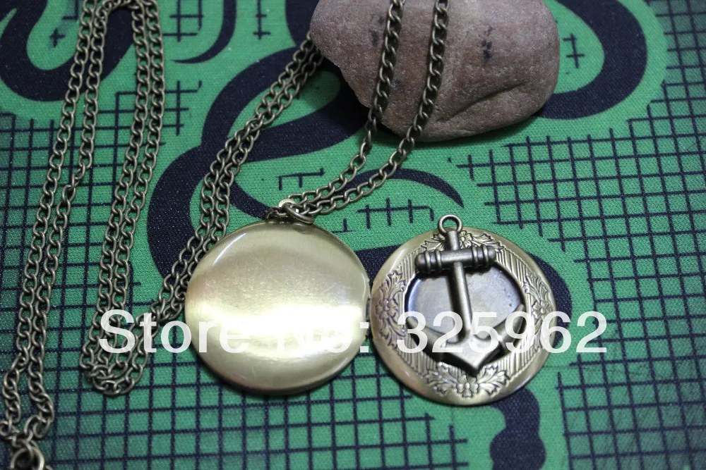 New Fashion Women jewelry Lady Alloy Anchor Sweater Chain locket Necklace &amp Pendants | Украшения и аксессуары