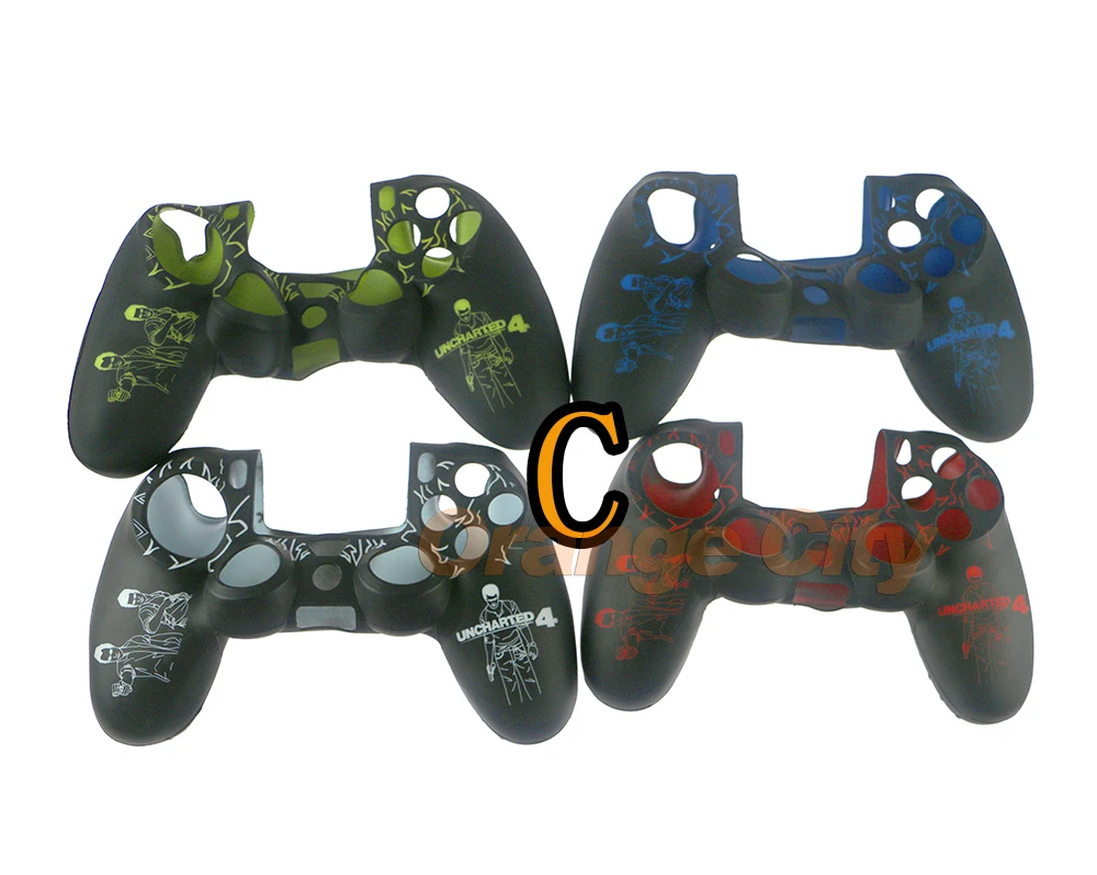 2 шт./лот мульти дизайн силиконовый защитный чехол для Dualshock 4 PS4 DS4 Pro Slim контроллер