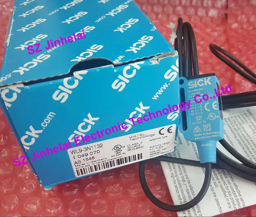 

100%Authentic original WL9-3N1132, WL9-3P1132 SICK Photoelectric switch