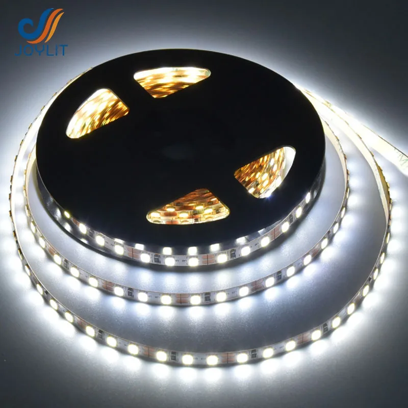 10 м/лот ультратонкая тонкая ширина 5 мм DC12v 24v Светодиодная лента 2835 SMD гибкая