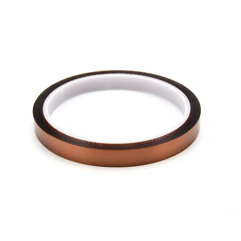 

One-side Self-adhesive High Temperature Heat Resistant Polyimide Tape For BGA PCB SMT Soldering Shielding 10mmX33M 1Roll