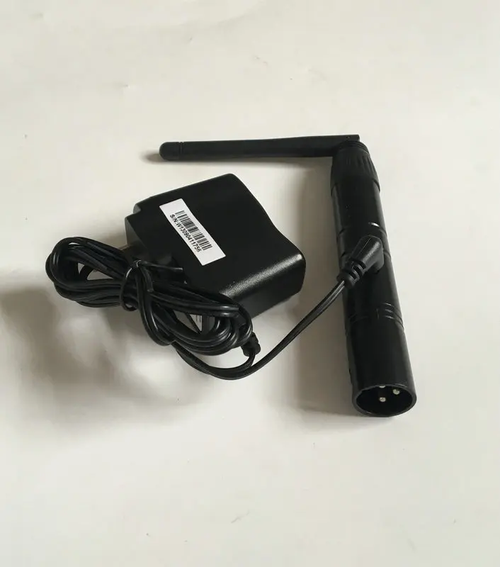 1X Лот wifi DMX Receiver-2.4G XLR DMX512 беспроводной приемник передатчик усилитель сигнала сценический светильник движущийся головной светильник контроллер