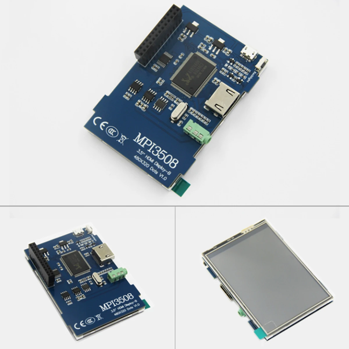 Сенсорный экран для Orange Pi MPI3508 3,5 дюймов lcd HDMI USB экран Real HD 1920x1080 Для Raspberri 3 Модель B
