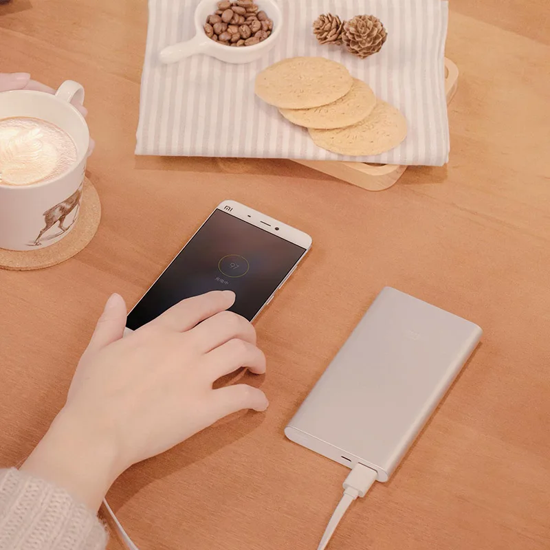 Оригинальный Xiaomi Mi внешний аккумулятор 2 10000 мА/ч быстрая зарядка 18 Вт для
