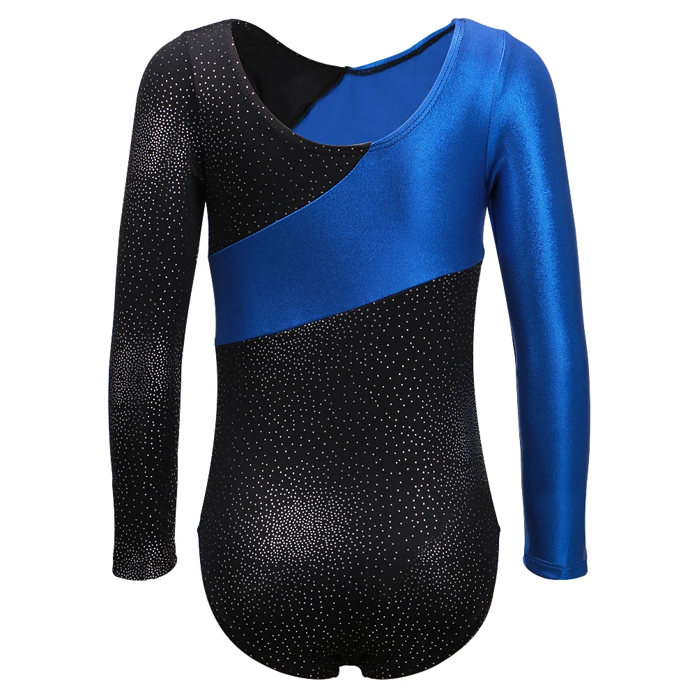 Girls Perspective Dance Leotards Ballet Dress Long Sleeves Costumes Tutu Gymnastics Dancing for Kids Dancewear | Тематическая