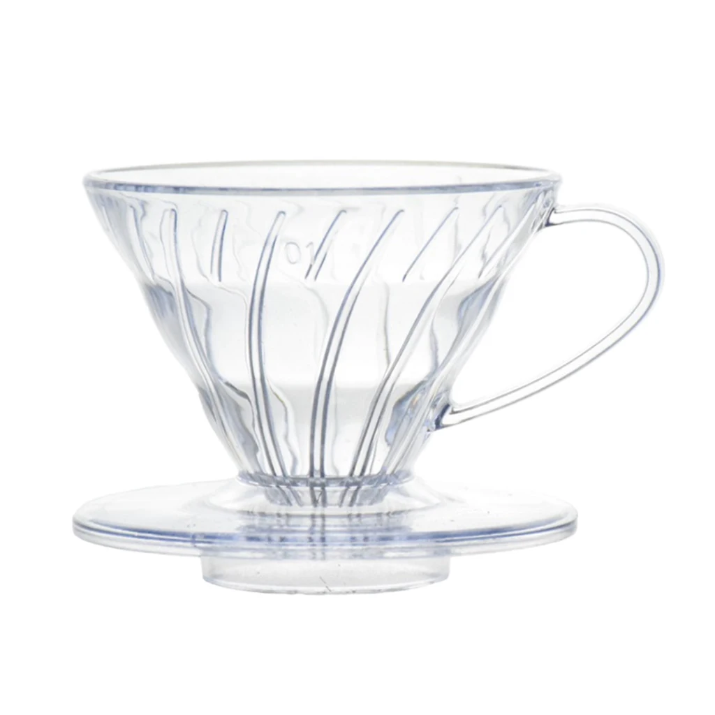 Pour Over Immersion Dripper+ 40Pcs Paper Filters for 1- 2 Cup Coffee Brewing |