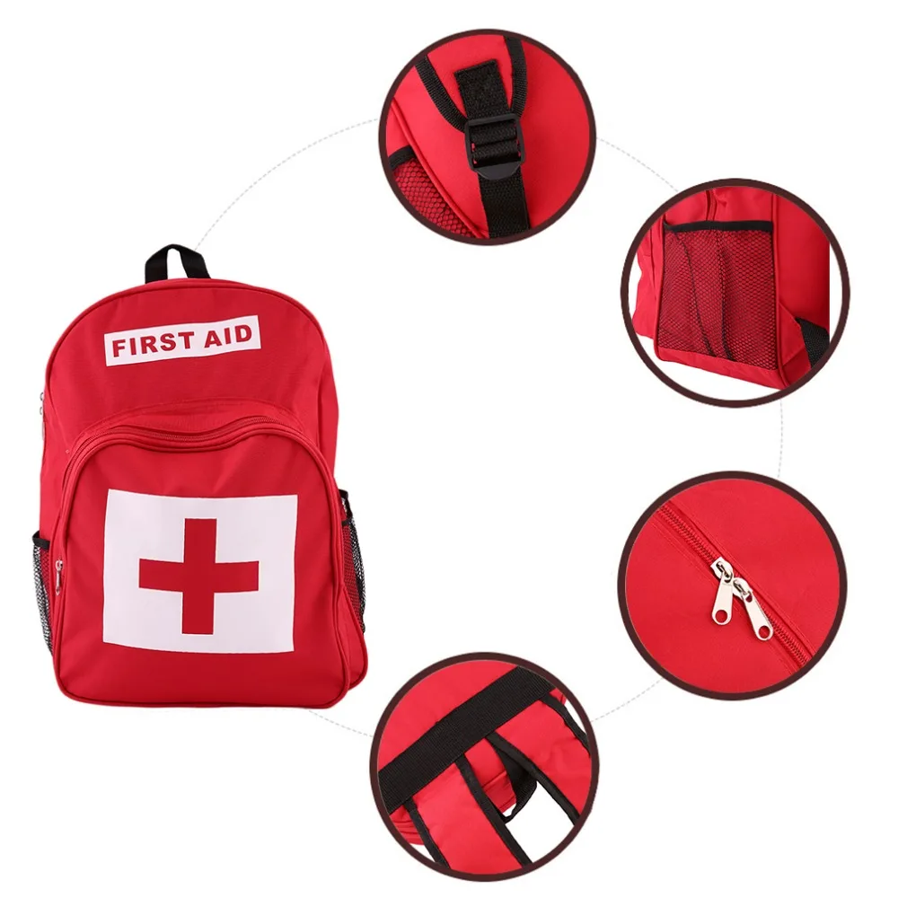 

LESHP Red Cross Backpack First Aid Kit Bag Outdoor Sports Camping Home Medical Emergency Survival bag