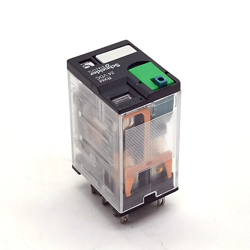 Миниатюрное вставное реле RXM2AB2BD 2C/O 24VDC 12A с светодиодный мини реле zelio