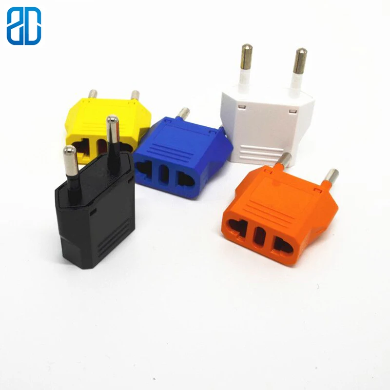 5 шт. EU To Universal US Female Plug AC Travel power Adapter Разъем 10А 250В|Электрические вилки| |