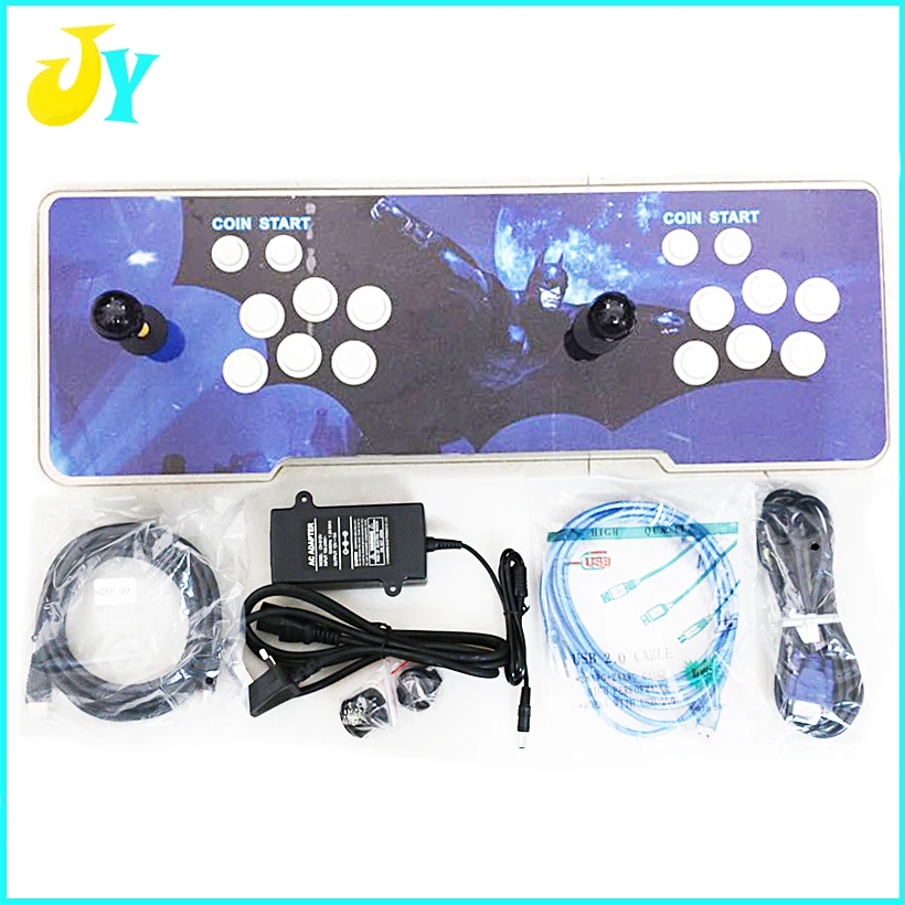 Бесплатная доставка ТВ Главная аркадная игровая консоль 999 в 1 игры JAMMA джойстик