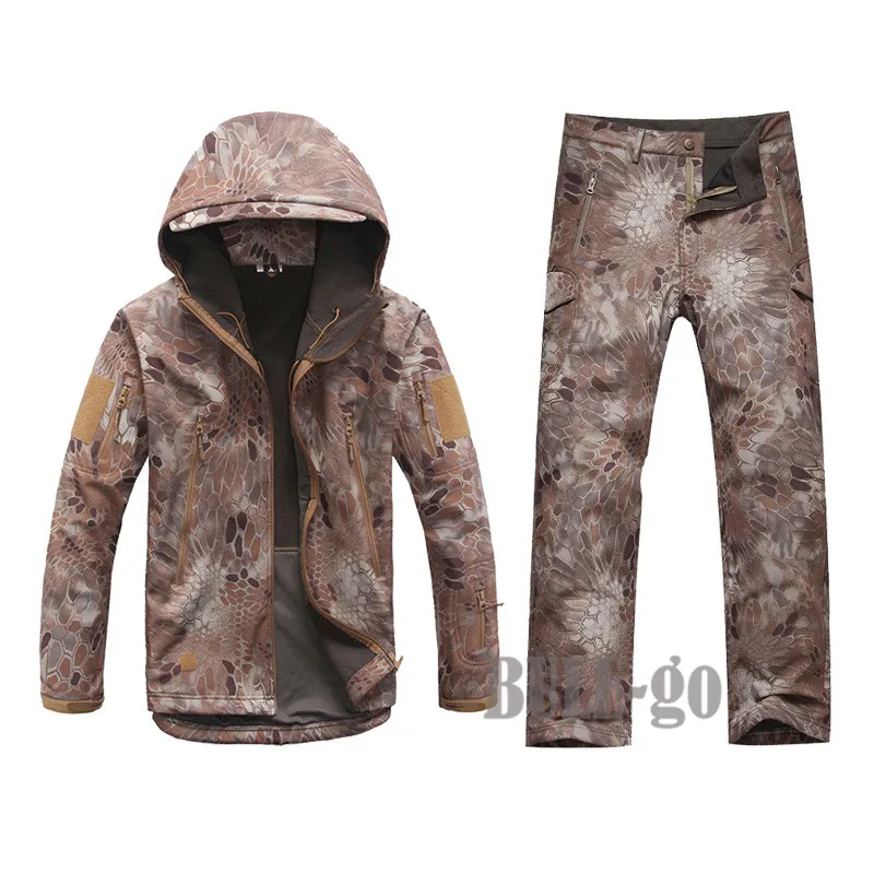 Тактические TAD Gear мягкая оболочка камуфляжная уличная водонепроницаемая куртка
