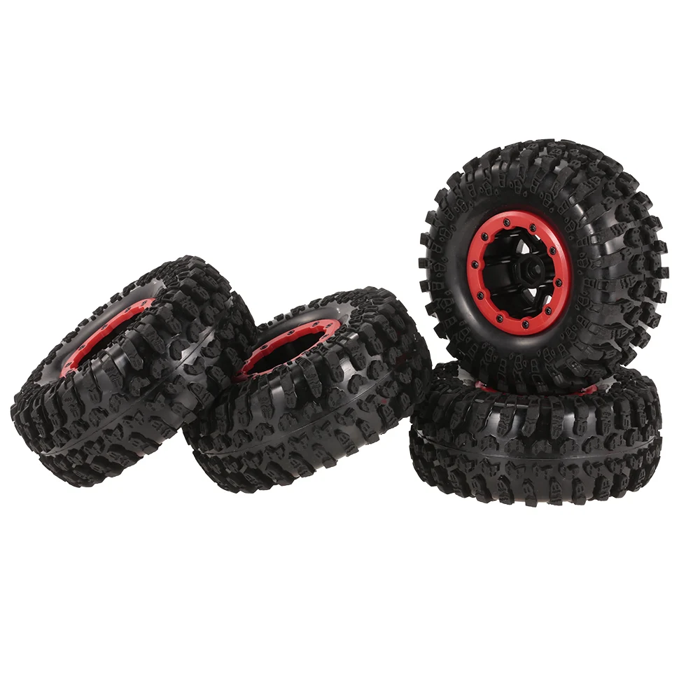4 шт. автомобильные резиновые шины 130 мм 1/10 дюйма|tire wheel|rock crawlerrc set |