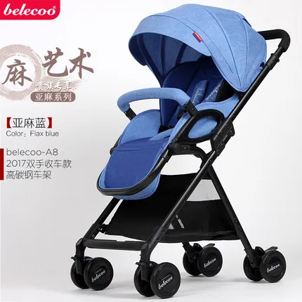 Высокая Ландшафтная легкая складная переносная коляска yoya Plus 3 коляска детская коляска розовая коляска - Цвет: K