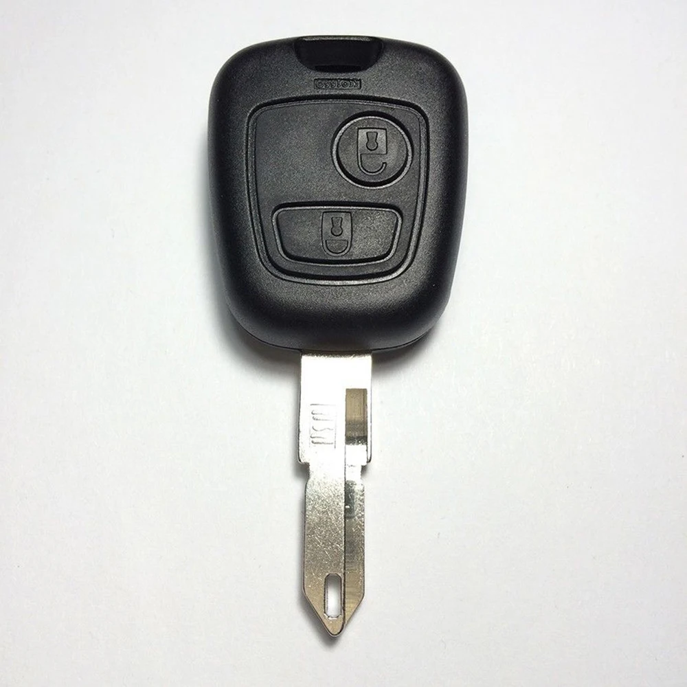 Замена 2 кнопки дистанционного корпус ключа для Peugeot 206 306 307|Футляр автомобильного