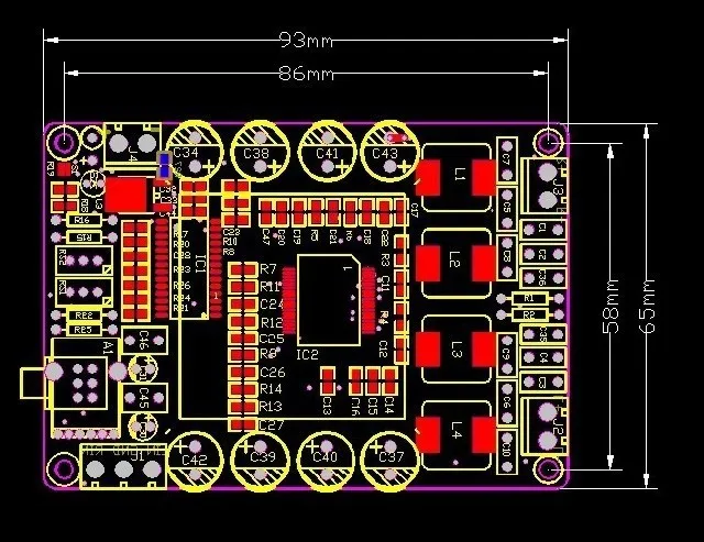1 шт. TK2050 50 Вт + двухканальный Hi Fi стерео аудио усилитель плата 12 В 24 В|amplifier board|stereo