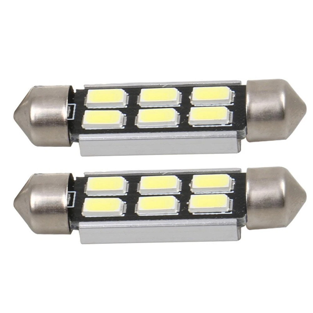 

Купольная гирлянда YSY 6SMD 5630 LED 39mm 12V C5W, 2 шт.