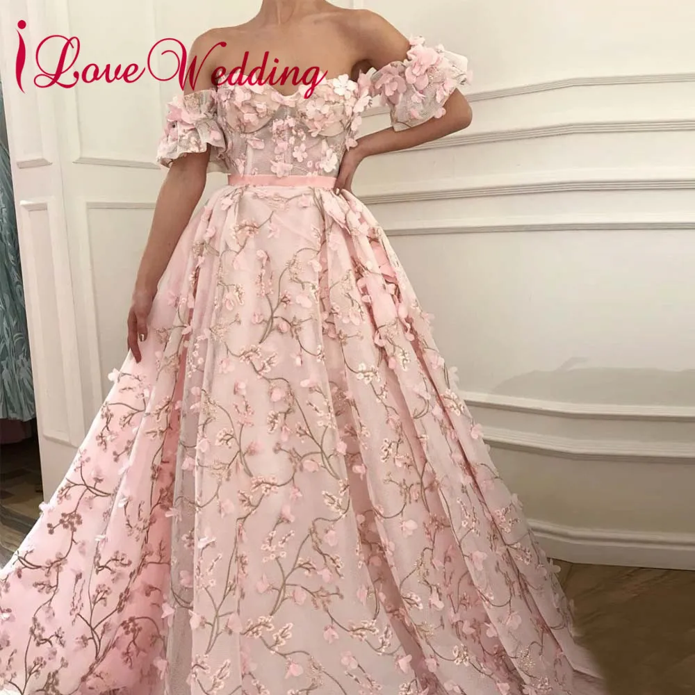 Ilovebridal милое 3D кружево ручной работы Цветы Сделанные на заказ трапециевидные